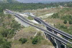 At 94 kilometers, the Subic-Clark-Tarlac Expressway is the coun